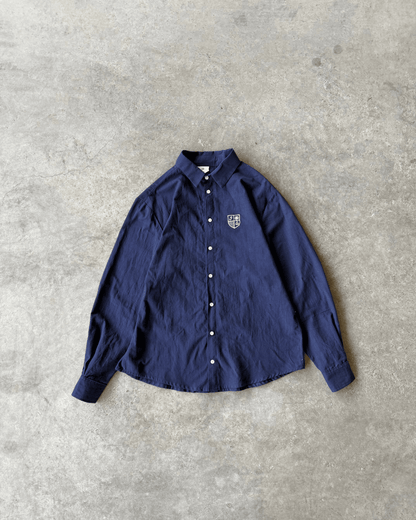 Рубашка Jazirama LOGO (темно-синяя)