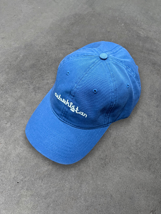 Голубая кепка OZBEKISTAN